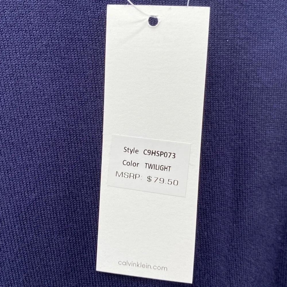 Calvin Klein Navy Blue Sweater Size M NWT